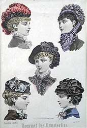 Millinery Fashions 1880 1