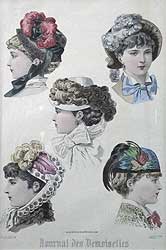 Millinery Fashions 1880 2