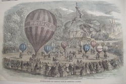 Montgolfière 70 cm Jules Verne