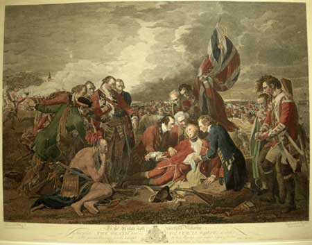 west Death of Wolfe