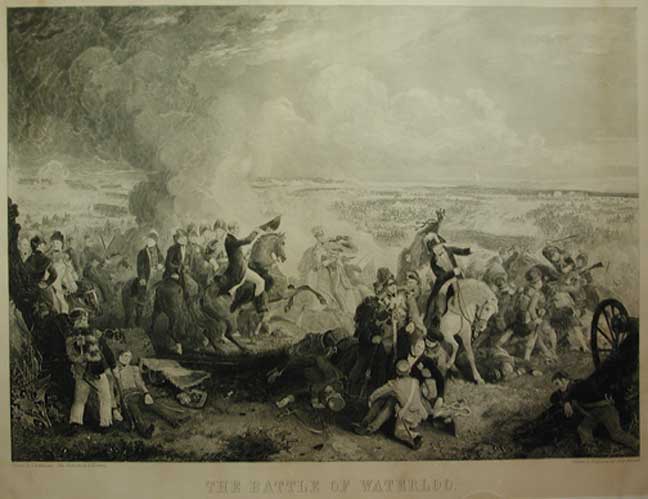 Waterloo the moment of victory
