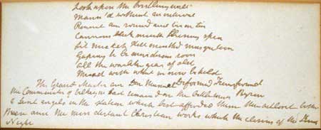Walter Scott/ Lord Byron poem